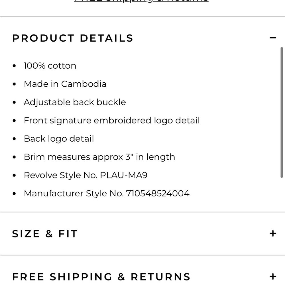 Chino Cap in Black & Red - Polo Ralph Lauren - Picture 6 of 6